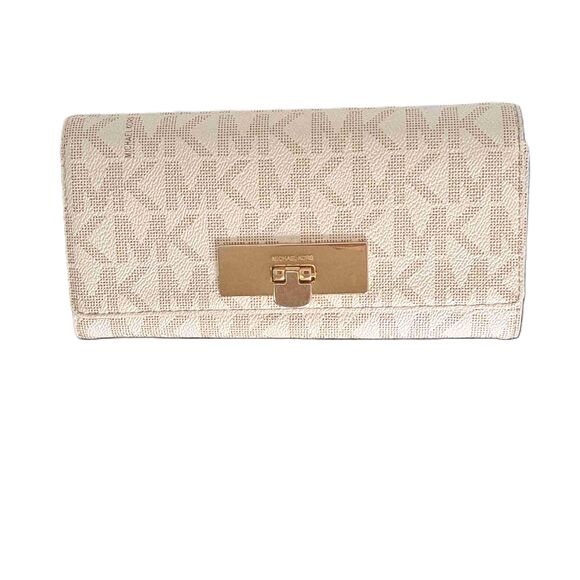 MICHAEL KORS Callie Carryall Mono Wallet - Picture 1 of 12